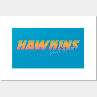 Stranger Things - Hawkins Indiana Posters and Art